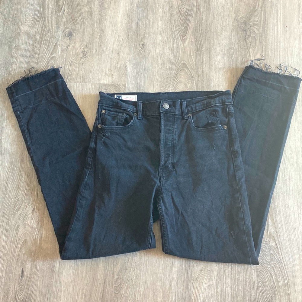 Gap Cheeky Straight High Rise 29T